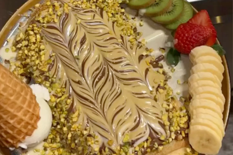 Bakverk med banan