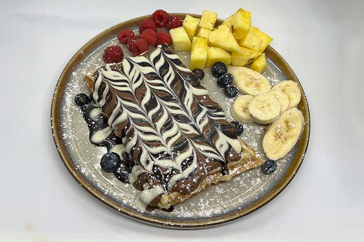 Våfflor på Gringos Café